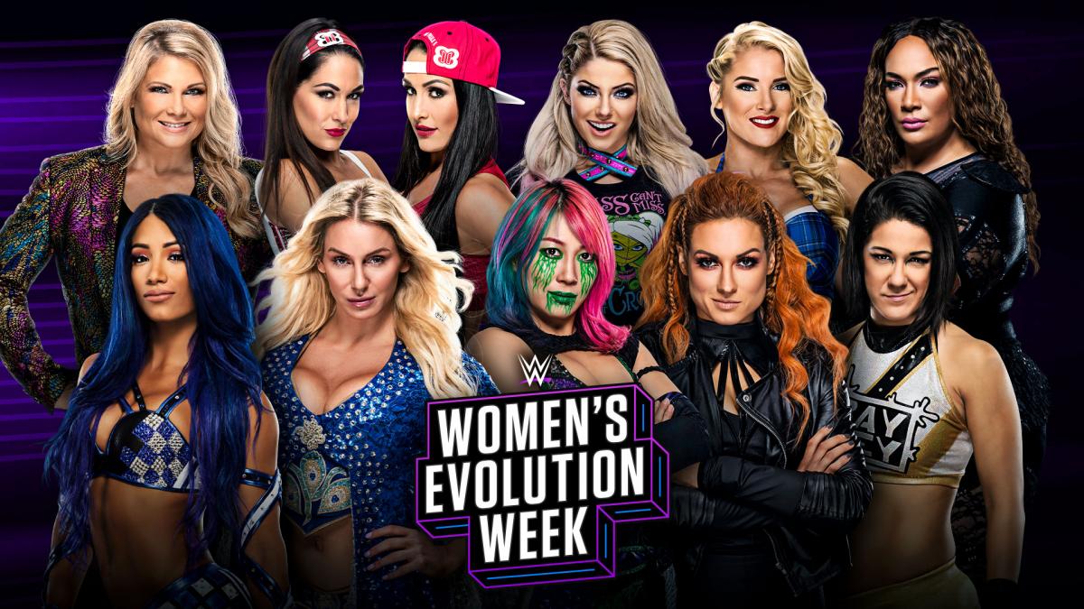 WWE to celebrate the Women's Evolution in week long tribute to Women's