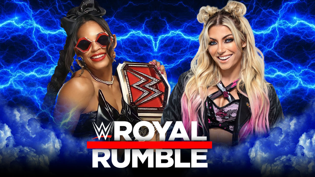 WWE Royal Rumble Bianca Belair Vs Alexa Bliss RoyalRumble WWE2K22