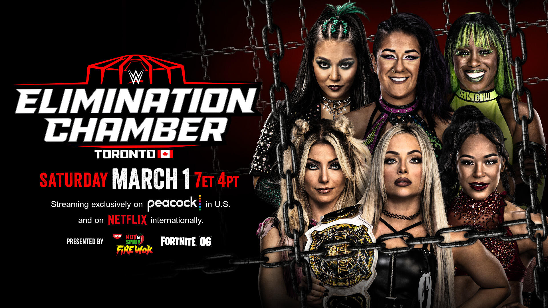 WWE Elimination Chamber Women's 2025 Elimination Chamber Match