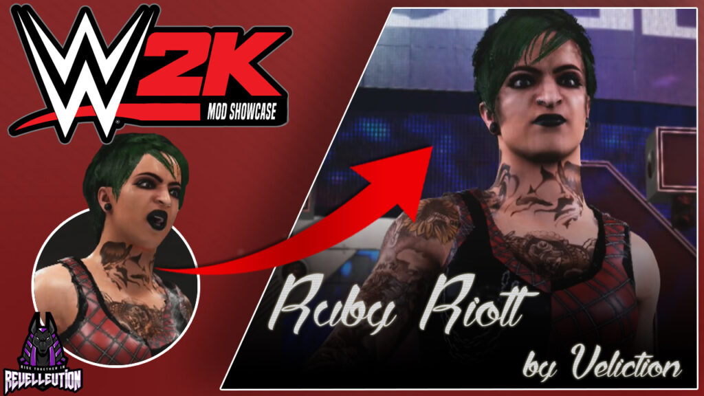 Ruby Ridge 2k WWE 2K Mod Showcase: Ruby Riott Update! #WWE2KMods #WWE #RubyRiott ...