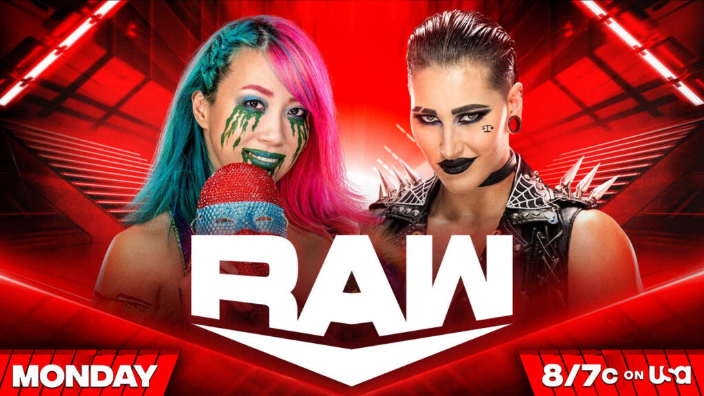 Asuka and Rhea Ripley to face off on RAW in WarGames Advantage Match ...