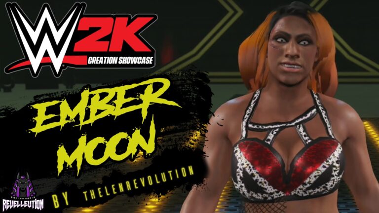 WWE 2K Creation Showcase: Ember Moon #WWE2K23 #WWE - Revelleution.com ...